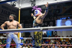 El Ídolo Andrade, Psycho Clown | Lucha Libre Arena Olímpico Laguna
