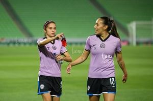Daniela Monroy, Dalia Molina | Santos  Laguna vs Cruz Azul Liga MX Femenil J15