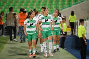 Judith Félix, Lourdes De León | Santos  Laguna vs Cruz Azul Liga MX Femenil J15