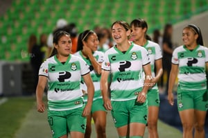 Judith Félix, Lourdes De León | Santos  Laguna vs Cruz Azul Liga MX Femenil J15