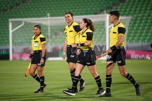 árbitros Santos Cruz Azul | Santos  Laguna vs Cruz Azul Liga MX Femenil J15