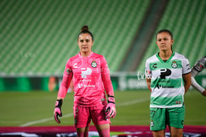 Sofía Varela, Paola Calderón | Santos  Laguna vs Cruz Azul Liga MX Femenil J15