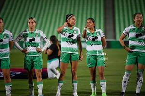 Lia Romero, Sheila Pulido, Brenda León | Santos  Laguna vs Cruz Azul Liga MX Femenil J15