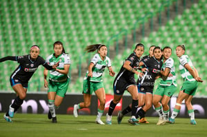 Santos  Laguna vs Cruz Azul Liga MX Femenil J15 @tar.mx