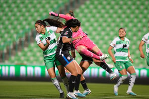 María Yokoyama, Paola Calderón | Santos  Laguna vs Cruz Azul Liga MX Femenil J15