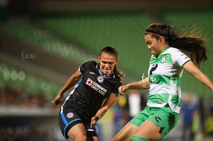 Ana García | Santos  Laguna vs Cruz Azul Liga MX Femenil J15