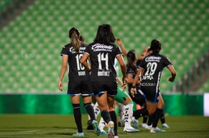 Alejandra Martínez | Santos  Laguna vs Cruz Azul Liga MX Femenil J15