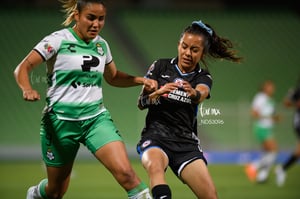 Alexia Villanueva | Santos  Laguna vs Cruz Azul Liga MX Femenil J15