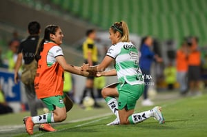 Gol de Alexia, Alexia Villanueva, Judith Félix | Santos  Laguna vs Cruz Azul Liga MX Femenil J15
