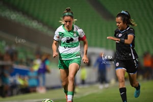 Edith Carmona, Daniela Delgado | Santos  Laguna vs Cruz Azul Liga MX Femenil J15