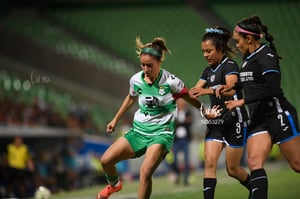 Daniela Delgado | Santos  Laguna vs Cruz Azul Liga MX Femenil J15