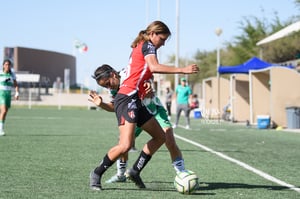 Lorena Vega, Maika Albéniz | Santos vs Atlas J10 C2023 Liga MX