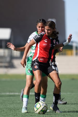 Ailin Serna, Lorena Vega | Santos vs Atlas J10 C2023 Liga MX