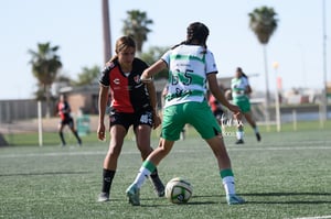 Ailin Serna, Lorena Vega | Santos vs Atlas J10 C2023 Liga MX