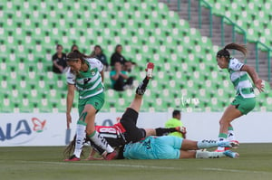 Hannia De Ávila, Alejandra Lomelí, Priscila Padilla | Santos Laguna vs Atlas FC J11 C2023 Liga MX femenil