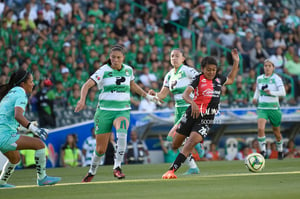 Priscila Padilla, Brenda Ceren | Santos Laguna vs Atlas FC J11 C2023 Liga MX femenil