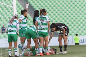 Natalia Miramontes, Claudia Ibarra | Santos Laguna vs Atlas FC J11 C2023 Liga MX femenil