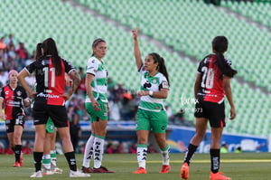 Priscila Padilla, Cinthya Peraza | Santos Laguna vs Atlas FC J11 C2023 Liga MX femenil