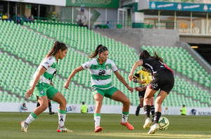 Lia Romero, Claudia Ibarra | Santos Laguna vs Atlas FC J11 C2023 Liga MX femenil
