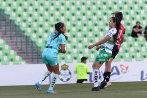 Hannia De Ávila, María Yokoyama | Santos Laguna vs Atlas FC J11 C2023 Liga MX femenil