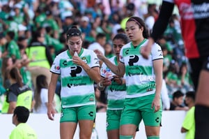 María Yokoyama, Lia Romero | Santos Laguna vs Atlas FC J11 C2023 Liga MX femenil