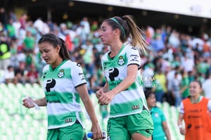 Sofía Varela, Daniela Delgado | Santos Laguna vs Atlas FC J11 C2023 Liga MX femenil