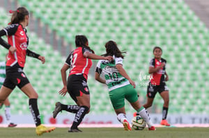 Natividad Martinez, Cinthya Peraza | Santos Laguna vs Atlas FC J11 C2023 Liga MX femenil