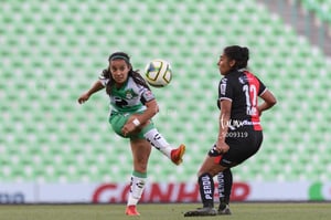 Natividad Martinez, Cinthya Peraza | Santos Laguna vs Atlas FC J11 C2023 Liga MX femenil