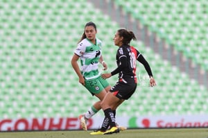 Alejandra Lomelí, Alexxandra Ramírez | Santos Laguna vs Atlas FC J11 C2023 Liga MX femenil