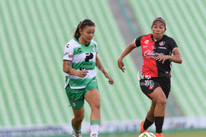 Sofía Varela, Norma Hernández | Santos Laguna vs Atlas FC J11 C2023 Liga MX femenil