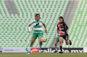 Valeria González, Judith Félix | Santos Laguna vs Atlas FC J11 C2023 Liga MX femenil