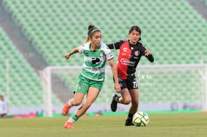 Valeria González, Daniela Delgado | Santos Laguna vs Atlas FC J11 C2023 Liga MX femenil