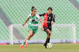Valeria González, Daniela Delgado | Santos Laguna vs Atlas FC J11 C2023 Liga MX femenil