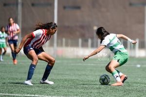 Daniela Rodríguez, Judith Félix | Santos vs Chivas J15 C2023 Liga MX