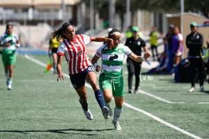 Britany Hernández, Daniela Rodríguez | Santos vs Chivas J15 C2023 Liga MX