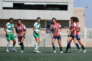 Joanna Aguilera, Julieta Pérez | Santos vs Chivas J15 C2023 Liga MX