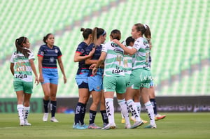 Daniela Delgado, Lourdes De León, Luisa De Alba | Santos vs Chivas femenil