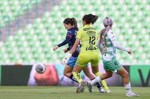 Alicia Cervantes, Karol Contreras | Santos vs Chivas femenil
