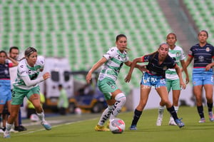 Priscila Padilla, Angélica Torres | Santos vs Chivas femenil