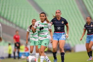 Angélica Torres, Marianne Martínez | Santos vs Chivas femenil
