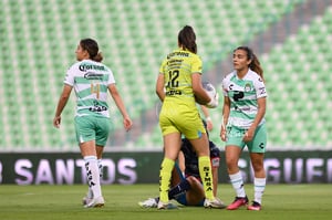 Karol Contreras, Lourdes De León, Marianne Martínez | Santos vs Chivas femenil