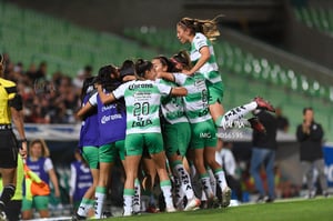 Gol de Alexia, Priscila Padilla | Guerreras del Santos Laguna vs Chivas de Guadalajara J3 C2023 Liga MX femenil