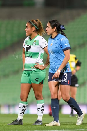 Alexia Villanueva, Damaris Godínez | Guerreras del Santos Laguna vs Chivas de Guadalajara J3 C2023 Liga MX femenil