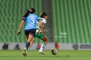 Lia Romero, Damaris Godínez | Guerreras del Santos Laguna vs Chivas de Guadalajara J3 C2023 Liga MX femenil