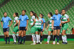 Frida Cussin, Michelle González | Guerreras del Santos Laguna vs Chivas de Guadalajara J3 C2023 Liga MX femenil