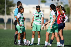 Ailin Serna, Paulina Peña | Santos Laguna vs Chivas sub 19