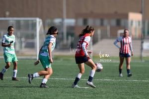 María López, Tania Baca | Santos Laguna vs Chivas sub 19