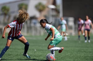 Mariana Andrade, Maika Albéniz | Santos Laguna vs Chivas sub 19