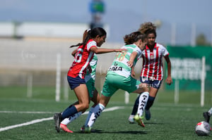 Dana Sandoval, María De León | Santos Laguna vs Chivas sub 19