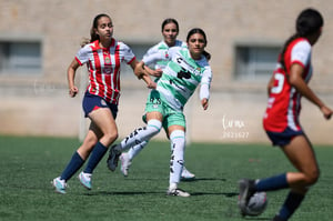 Yessenia Guzman, Audrey Vélez | Santos Laguna vs Chivas sub 19